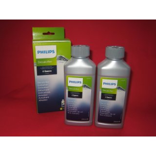 2x Wasserfilter Aqua Clean CA6903/10 + 2x 250 ml Saeco Entkalker 996530072309
